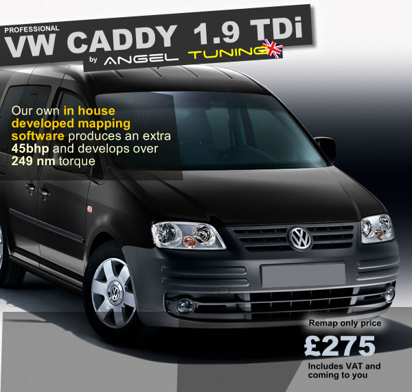 Volkswagen Caddy 2.0 TDI - Remap/Tuning Packages